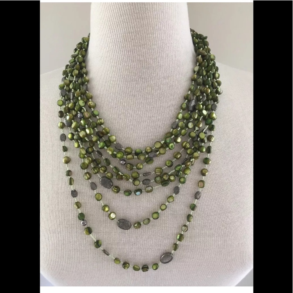 Silpada 8 strand Necklace- Retired N1814